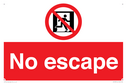 no-escape-sign-red-background-with-white-text-running-man-in-a-prohibition-circl~
